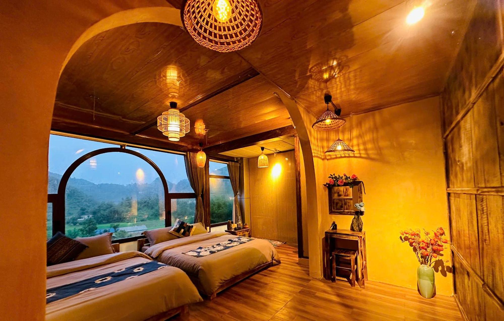 Khoi Homestay And Restaurant Loung Co Εξωτερικό φωτογραφία